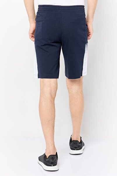 adidas Men Sportswear Fit Brand Logo Outdoor Shorts, Navy