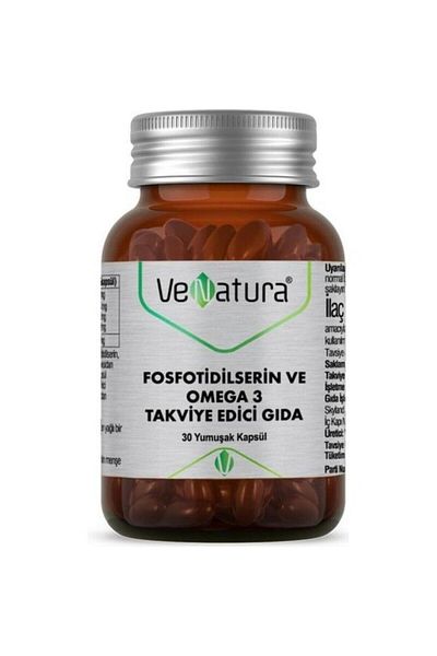 VeNatura Phosphotydilcerin And Omega-3 30 Soft Capsules