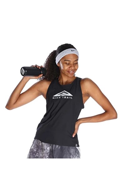 Nike Dri-Fit Trail Tank pentru femei, negru, pentru alergare DX1023-010 ASLAN...