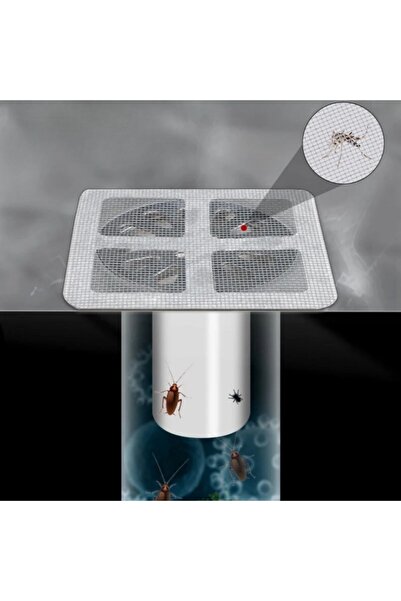 Genel Markalar 10'lu Banyo ve Mutfak Lavabo Koku Önleyici ve Haşere Böcek Önleyici Gider Filtresi