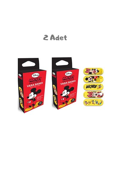 Mickey Mouse ضمادة 2 عبوة (20 قطعة)