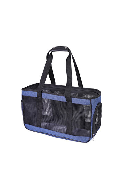 Choice حقيبة حمل الكلاب ذات الجانب الناعم باللون الأزرق، حقيبة حمل القطط والح...