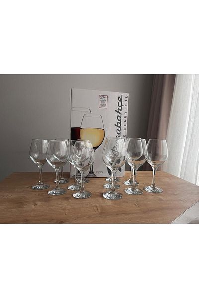 Paşabahçe Amber 6 + 6 Glass (12 Piece Glass Set)