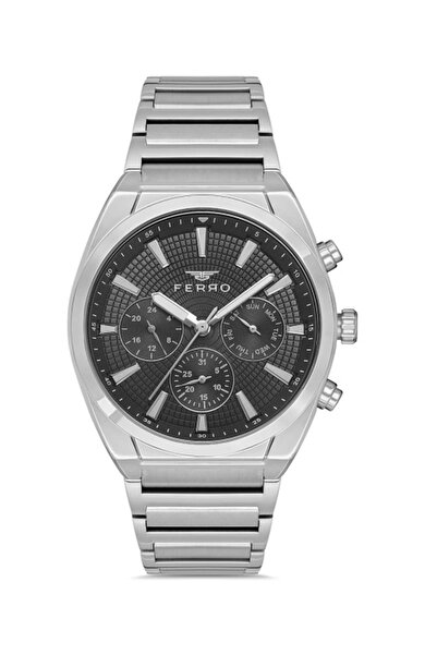 FERRO Gümüş Çelik Kordon Erkek Kol Saati FM11451A-A2