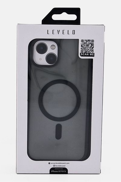 Levelo Iphone 14 Plus Magsafe Clara Phone Case, Grey