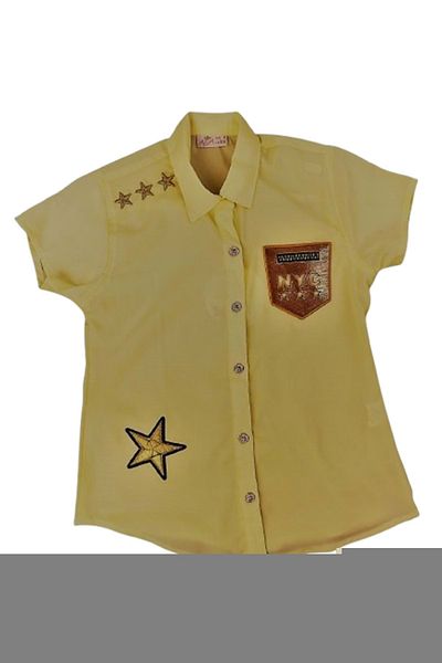 s.t. sebat tekstil Short Sleeve Summer Girl Shirt