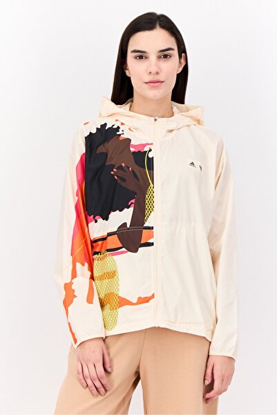 adidas Originals x Thebe Magugu Women Sportswear Fit Long Sleeves Outdoor Jacket, Multicolor