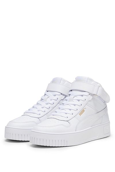 Puma Tenis înalt pentru femei Carina Street Mid White
