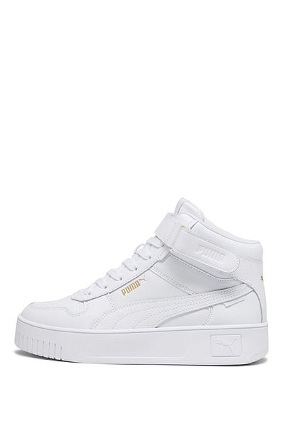 Puma Tenis înalt pentru femei Carina Street Mid White
