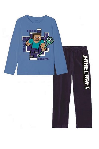 MINECRAFT Pijamale lungi pentru copii Minecraft