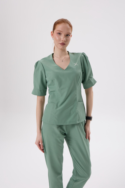 X Medical Wear Pumpkin Serisi Takım Scrubs