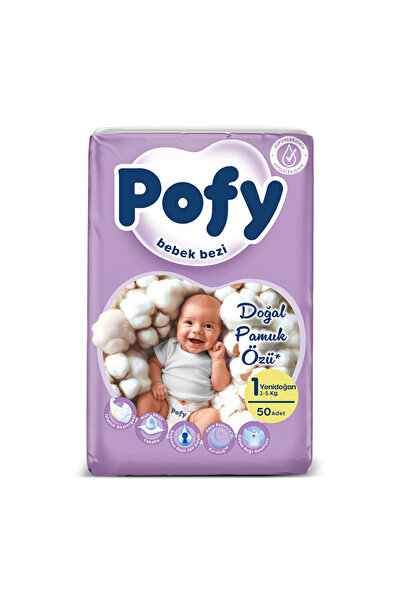 Pofy Yenidoğan 1 Bebek Bezi 2-5 kg 50 Adet
