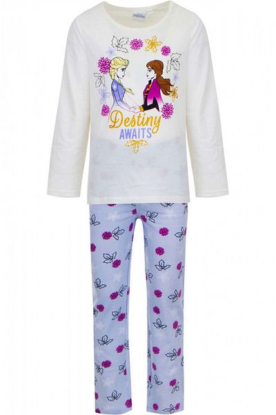 Frozen Pijamale lungi Frozen TH2048,culoare Alb, 8 ani