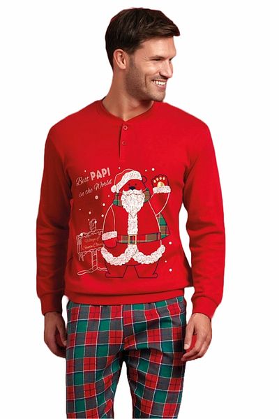 Il Granchio Men's Christmas-themed pajamas GP2083