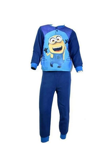 Minions Minions long pajamas hq7271, navy blue color, 3 years