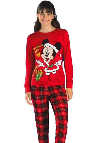 Minnie Mouse Minnie Mouse Christmas themed cotton pajamas DY50A6494,