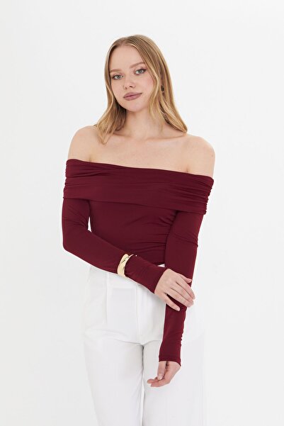 ALLEYTA Ženska Zarelia bluza sa Madona izrezom