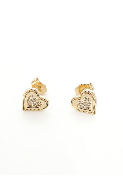 hena Zircon Heart Vip Xuping Earrings
