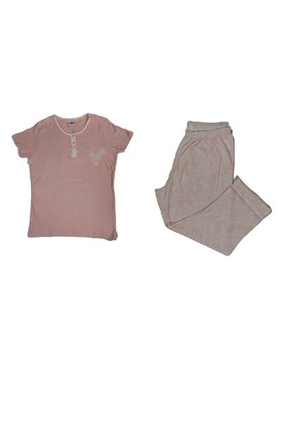 Cotonella Women's short-sleeved pajamas, cotton DDB61