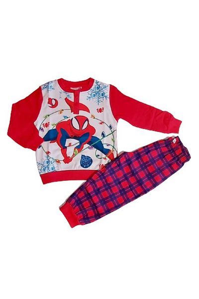 SPIDERMAN Christmas themed Spiderman cotton pajamas