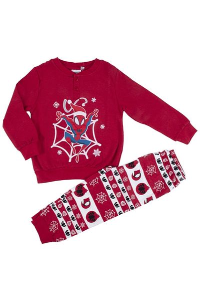 SPIDERMAN Christmas themed Spiderman cotton pajamas