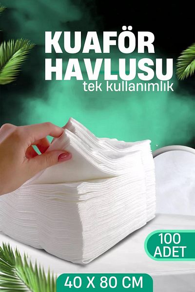 Transformacion Disposable Hairdresser Towel - Barber Towel Spa Towel Medical Towel 100 Pcs 721615