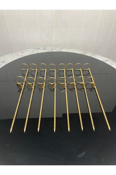 Home 8Pcs Steel Iron Shaft Fixed Fishing Rod Stake |   Fishing Rod Holder |   Metal Fishing Rod Stake |   Fishing Rod Apparatus