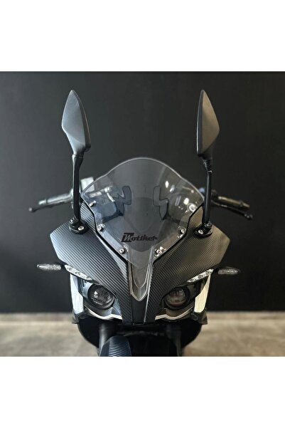Motiker Bajaj RS200 Karbon Set Depo Kuyruk Ön Kafa Sticker Etiket Modeli