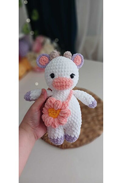 tinyminywoods Handmade Amigurumi Sleeping Companion Toy Velvet Squishy Baby Toy Sleeping Companion