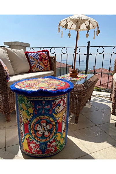 Lusso Gardenya Puf and Bench Sicilian