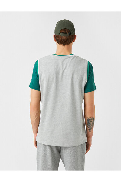 Koton Basketball Printed Sleeveless Tank Top