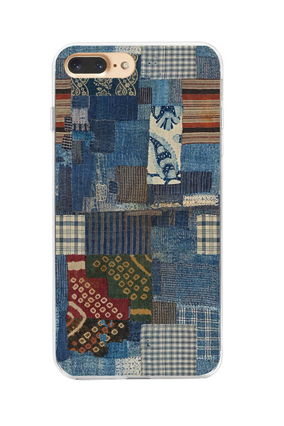 moonset Iphone 7 Plus / 8 Plus Uyumlu Vintage Tasarımlı Baskılı Şeffaf Telefo...