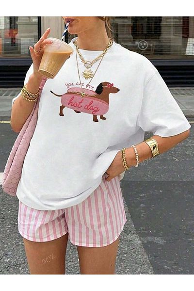 Josette Μπλουζάκι με στάμπα Hot Dog