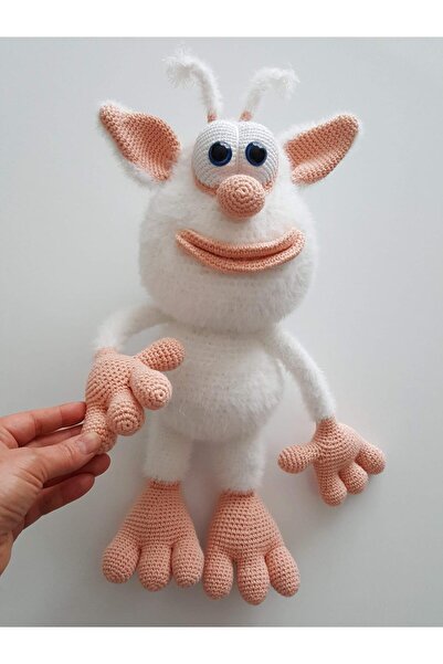 OYUNCAKPARK Booba Kar Canavarı Amigurumi Organik Oyuncak