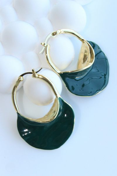Leo'Stone Elegant Bag Design Dangle Women's Steel Earrings