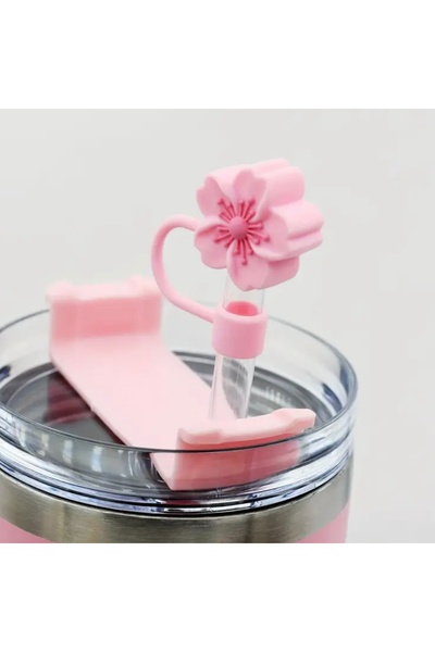 arredamento 2 Adet Karışık Renk 10mm Için Pipet Tıpası Çiçekli Pipet Kapağı Q...