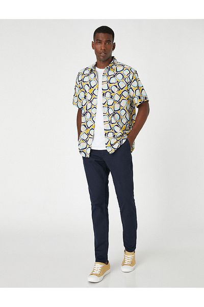 Koton Basic Chino Trousers Cotton