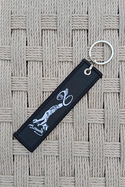 İZMİR ASKERİ MALZEME توقيع مصطفى كمال أتاتورك صورة ظلية ناكيس سلسلة مفاتيح من...