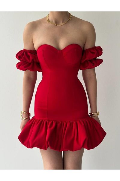 Modayakamoz Φόρεμα Peyda Strapless