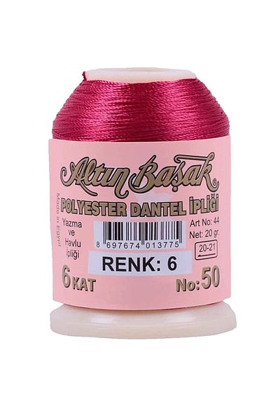Altınbaşak Needle and Lace Thread 20 Gr - Royaleks - No: 006