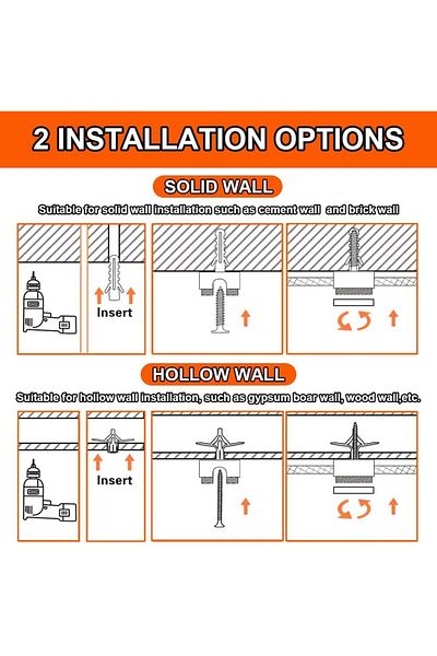 fulina 6 Pack Ceiling Hooks, Easy To Install & Reusable, Wide Application for Hanging Lights with Wire