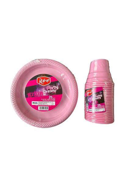 omeyva Ofis Catering Piknik Davet Doğum Günü Omeyva Sofra Seti - 25 Kişilik P...