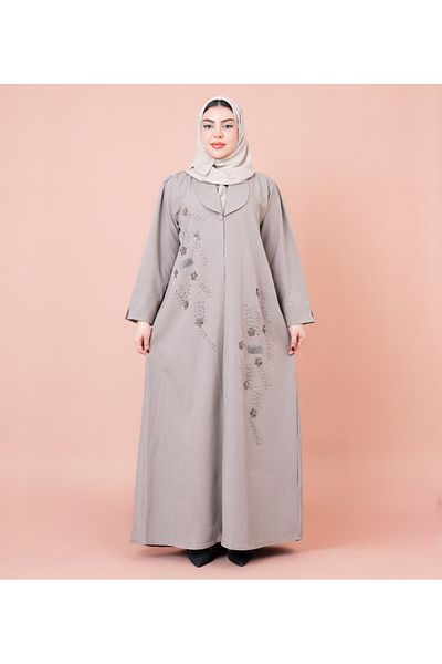 IKKXA Formal Embroidery Abaya