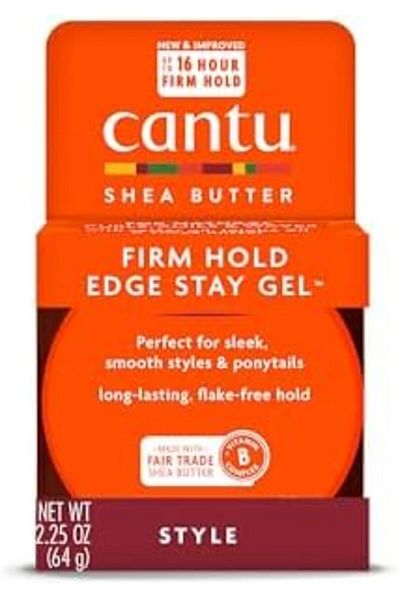 Cantu Extra Hold Edge Stay Gel with Shea Butter - 64g