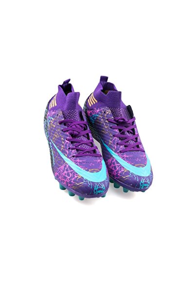 LALİGA Laliga 565 Purple-Turquoise Men's Football Shoes