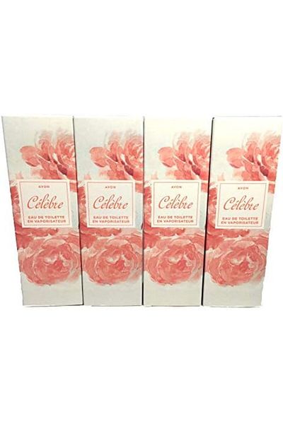 AVON 4 x Celebre Eau de Toilette for Women 50 ml (Pack of 4)