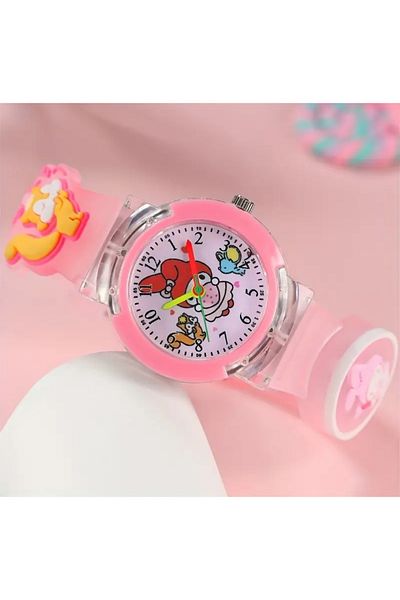 BBS Cord Lighted Sanrio Cinnamoroll Kuromi My Melody Hello Kitty Cinnamon Roll Wristwatch (Melody)