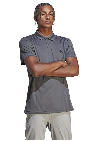adidas Gray Tr Es Base Polo Men's T-Shirt