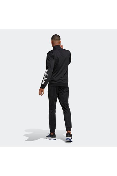 adidas Set de trening negru pentru bărbați Primegreen Essentials Linear (GK9654)