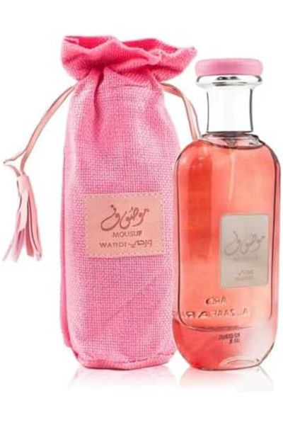 ماركة غير محددة Mousuf Pink Perfume | Eau De Parfum 100ml | by Ard Al Zaffran - Maison Al Hamra, for Women